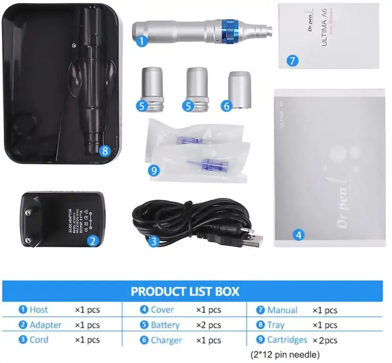 Dr Pen Ultima A6 Derma système de Microneedling pour le visage – Image 2