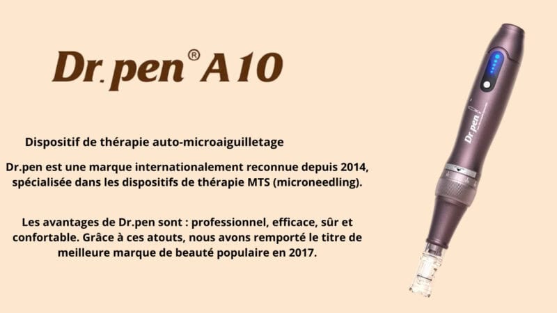 Dr Pen Ultima A10, Derma système de Microneedling pour le visage – Image 3