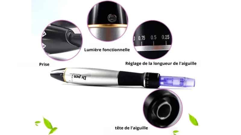 Dr Pen Ultima A1-C, Derma système de Microneedling pour le visage – Image 2