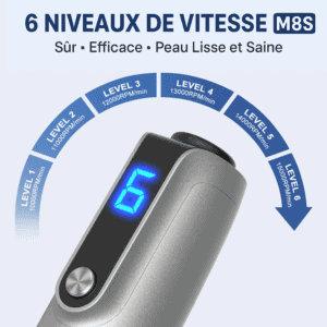 dr pen ultima m8s 6 niveaux de vitesse de M8S