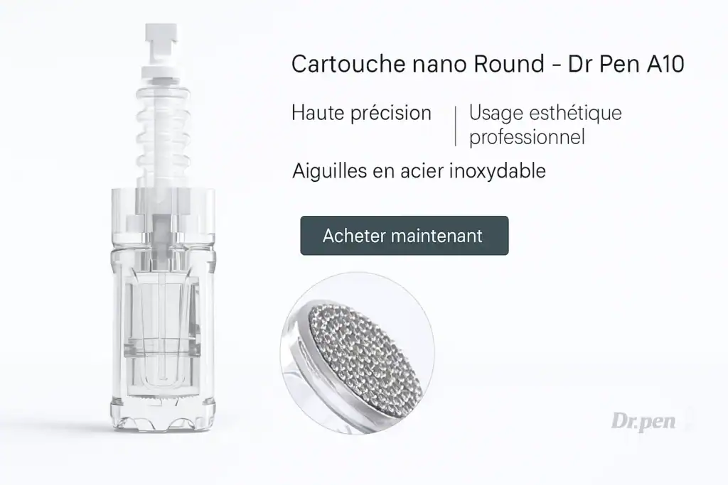 cartouche Dr Pen A10 ROUND NANO PIN