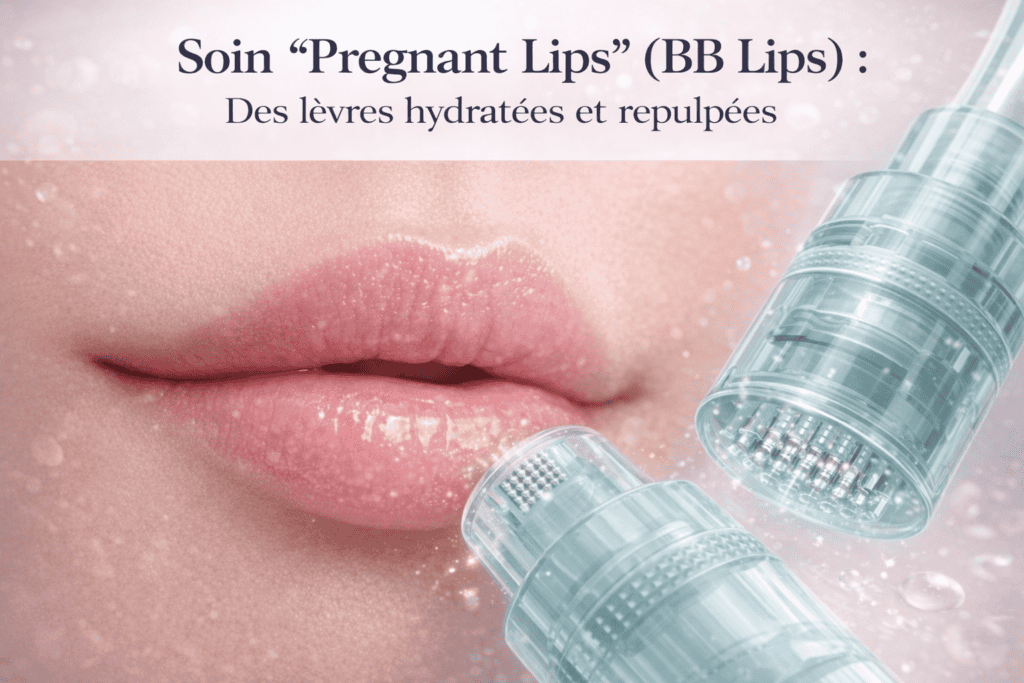Cartouche Dr Pen A6S 3D Nano Soin "Pregnant Lips" (BB Lips) : Des lèvres hydratées et repulpées