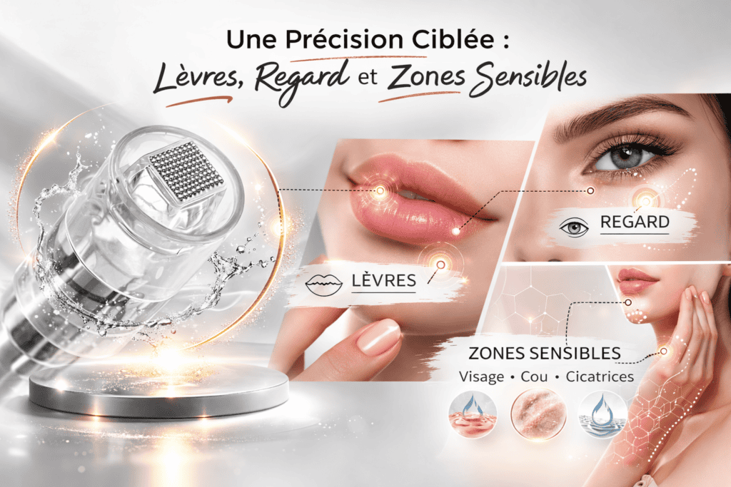 Cartouche Dr Pen M5 5D Nano Une précision ciblée : Lèvres, Regard et Zones Sensibles