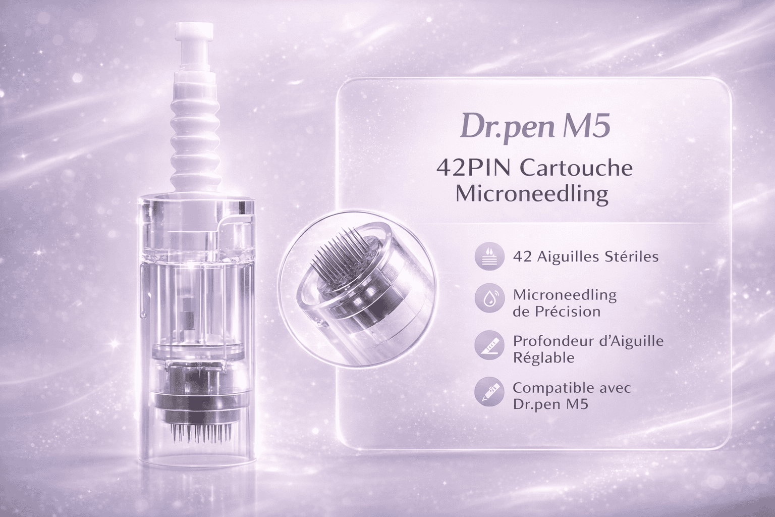 Cartouche Dr Pen M5 42 pin